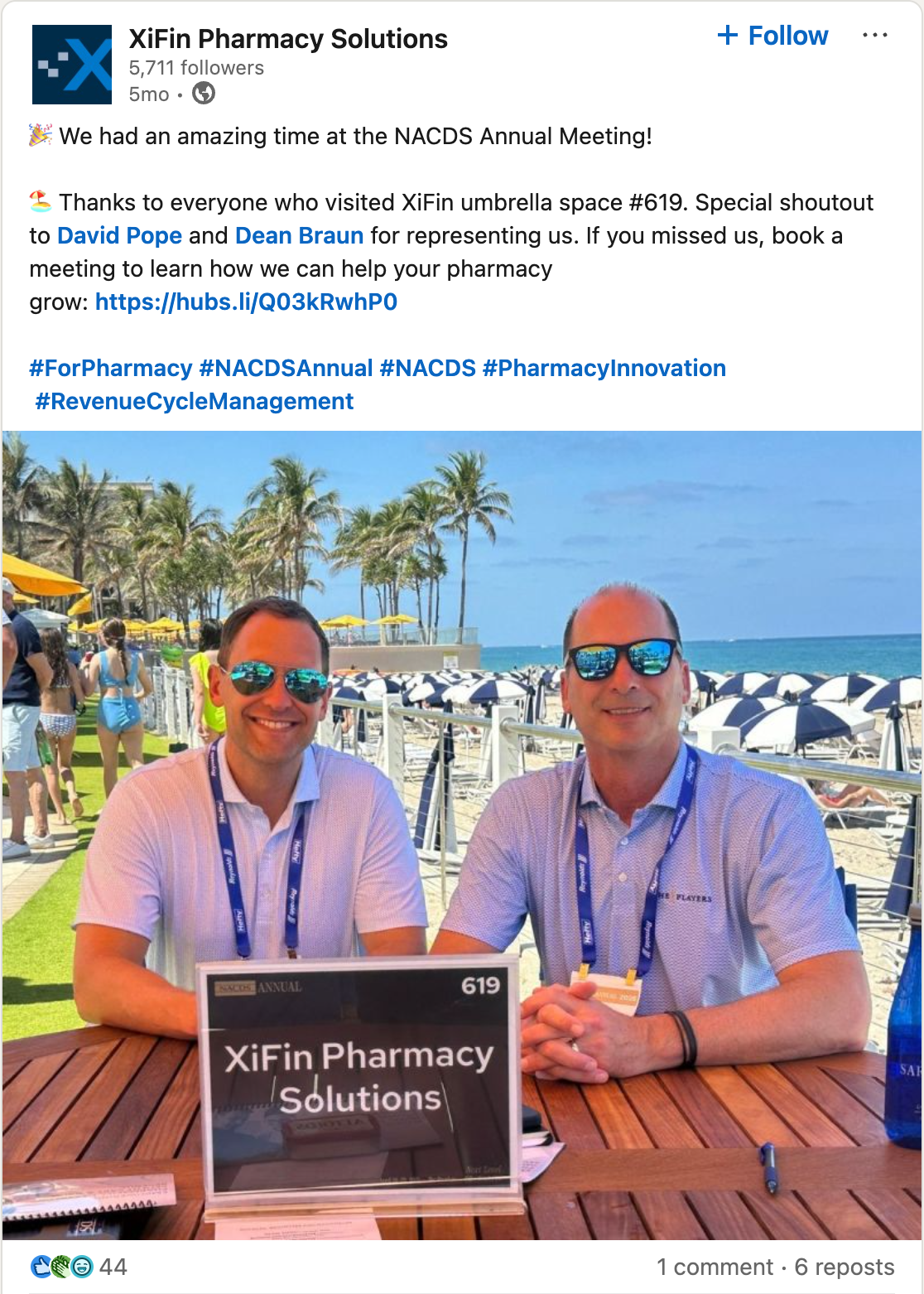 Sample social post for Annual 2025